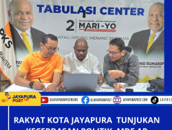 Rakyat Kota Jayapura Tunjukkan Kecerdasan Politik, MDF–AR Menang Telak di PSU