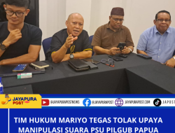 Tim Hukum Mariyo Tegas Tolak Upaya Manipulasi Suara PSU Pilgub Papua