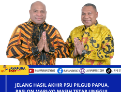 Jelang Hasil Akhir PSU Pilgub Papua, Paslon Mari-Yo Masih Tetap Unggul