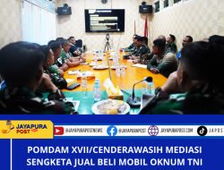 Pomdam XVII/Cenderawasih Mediasi Sengketa Jual Beli Mobil Oknum TNI dan Warga Sipil