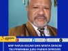 MRP Papua Kecam Dan Minta Oknum TNI Penembak Juru Parkir Diproses Hukum Seadilnya