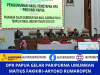 DPR Papua Gelar Paripurna Umumkan Matius Fakhiri–Aryoko Rumaropen Sebagai Gubernur dan Wakil Gubernur Papua  2025–2030