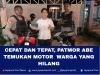Cepat Dan Tepat, Patmor Abe Temukan Motor  Warga Yang Hilang
