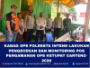Kabag Ops Polresta Intens Lakukan Pengecekan Dan Monitoring Pos Pengamanan Ops Ketupat Cartenz-2026