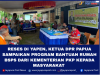 Reses Di Yapen, Ketua DPR Papua Sampaikan Program Bantuan Rumah BSPS Dari Kementerian PKP Kepada Masyarakat