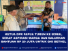 Ketua DPR Papua Turun Ke Borai, Serap Aspirasi Warga Dan Salurkan Bantuan Rp 20 Juta Untuk GKI Bethel