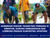 Gubernur Fakhiri Tanam Padi Perdana di Swentab, Dorong Kemandirian Dan Lumbung Pangan Kabupaten Jayapura