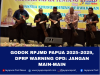 Godok RPJMD Papua 2025–2029, DPRP Warning OPD: Jangan Main-main