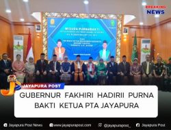 Gubernur Fakhiri Hadiri Purnabakti Ketua PTA Jayapura, Pengabdian Panjang Dilepas Dengan Penuh Hormat