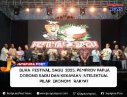 Buka Festival Sagu, Pemprov Papua Dorong Sagu Dan Kekayaan Intelektual Pilar Ekonomi Rakyat