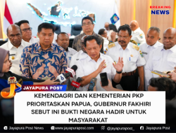 Kemendagri Dan Kementerian PKP Prioritaskan Papua, Gubernur Fakhiri Sebut Ini Bukti Negara Hadir Untuk Masyarakat