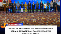 Ketua TP PKK Papua Hadiri Pengukuhan Kepala Perwakilan Bank Indonedia Provinsi Papua