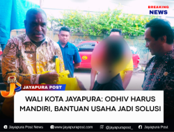 Wali Kota Jayapura: ODHIV Harus Mandiri, Bantuan Usaha Jadi Solusi
