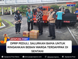 DPRP Peduli, Salurkan Bama Untuk Ringankan Beban Warga Terdampak Di Sentani