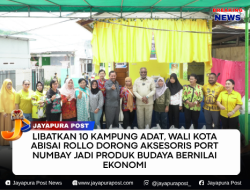 Libatkan 10 Kampung Adat, Wali Kota Abisai Rollo Dorong Aksesoris Port Numbay Jadi Produk Budaya Bernilai Ekonomi