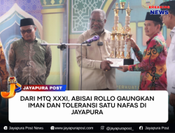 Dari MTQ XXXI, Abisai Rollo Gaungkan Iman dan Toleransi Satu Nafas di Jayapura
