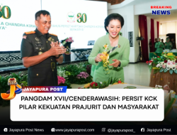 Pangdam XVII/Cenderawasih: Persit KCK Pilar Kekuatan Prajurit Dan Masyarakat