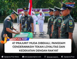 47 Prajurit Muda Dibekali, Pangdam Cenderawasih Tekan Loyalitas Dan Kedekatan Dengan Rakyat