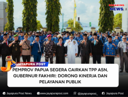 Pemprov Papua Segera Cairkan TPP ASN, Gubernur Fakhiri: Dorong Kinerja Dan Pelayanan Publik