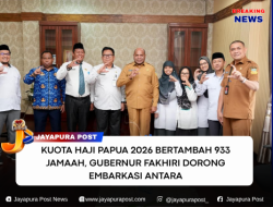 Kuota Haji Papua 2026 Bertambah 933 Jamaah, Gubernur Fakhiri Dorong Embarkasi Antara