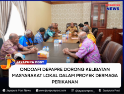 Ondoafi Depapre Dorong Pelibatan Masyarakat Lokal Dalam Proyek Dermaga Perikanan