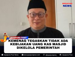 Kemenag Tegaskan Tidak Ada Kebijakan Uang Kas Masjid Dikelola Pemerintah