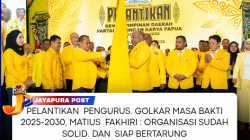 Pelantikan Pengurus Golkar Papua 2025–2030, Fakhiri: Organisasi Sudah Solid dan Siap Bertarung