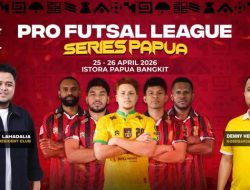 Pro Futsal League Series Papua 2026 Akan Digelar, 8 Tim Siap Guncang Istora Papua Bangkit